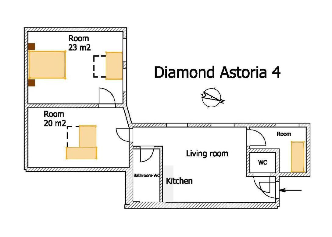 Diamond Astoria 4 Daire Budapeşte Dış mekan fotoğraf